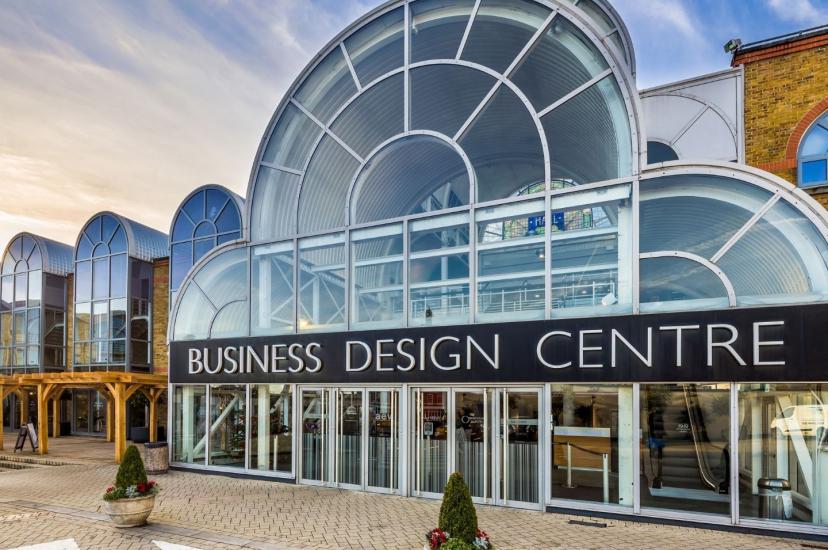 Exterior entrance view of Business Design Centre