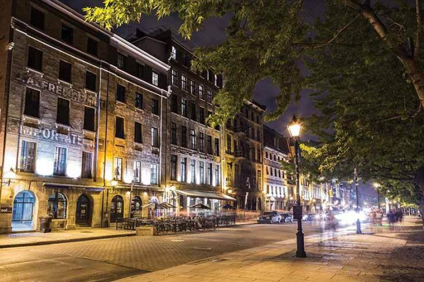 Montreal street scene ThinkstockPhotos-488553990