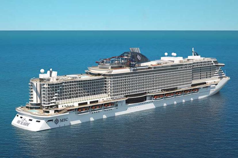 MSC Seaside aft view