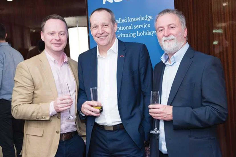 Kuoni Trends Mark Duguid, Derek Jones and Francis Torrilla