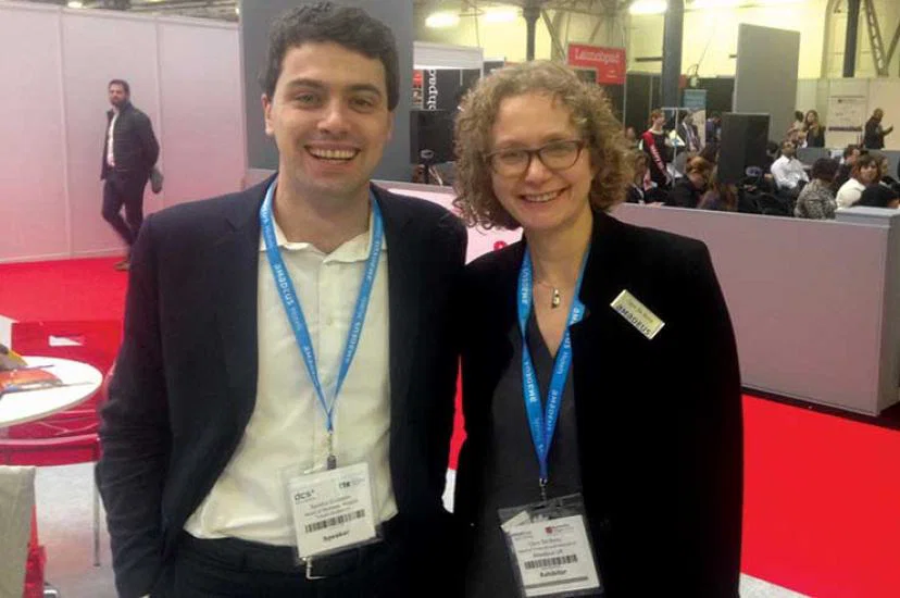 Amadeus’s Sandro Cuzzolin and Claire de Bono