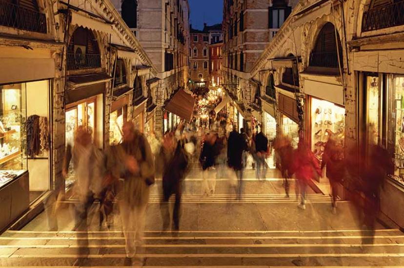 Venice busy streets