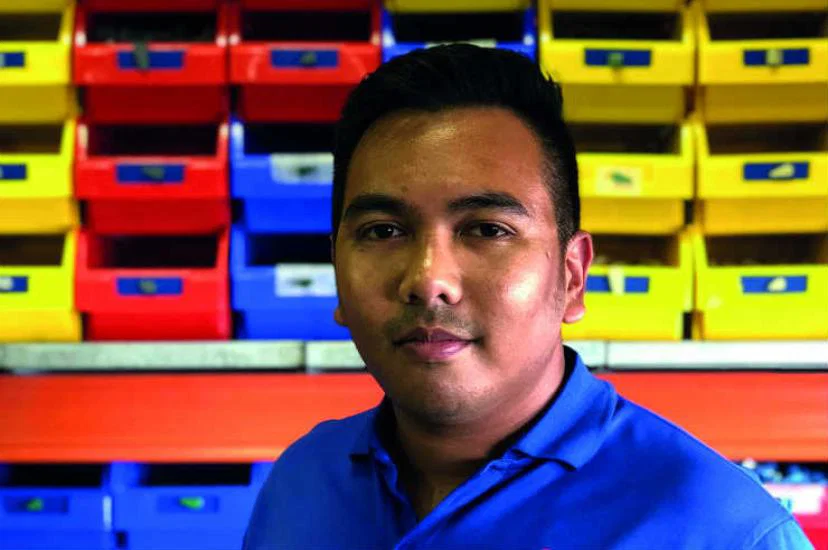 Muhammad Zahid, head model maker at Legoland Dubai