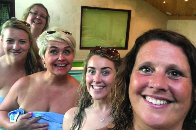 Travel agents bare all for charity