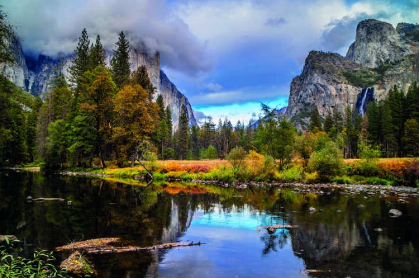 Views of Yosemite national park