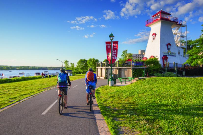 New Brunswick is home to myriad cycling trails.