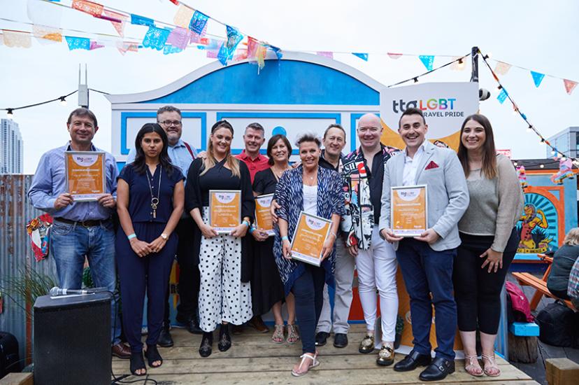 The winners of the TTG Travel Pride Champion awards in 2019