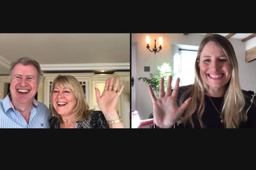 Meon Valley directors James and Karen Beagrie with TTG news editor Jennifer Morris