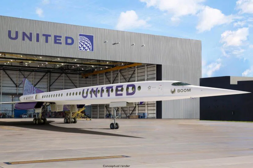 United Airlines has committed to the planned Overture supersonic aircraft