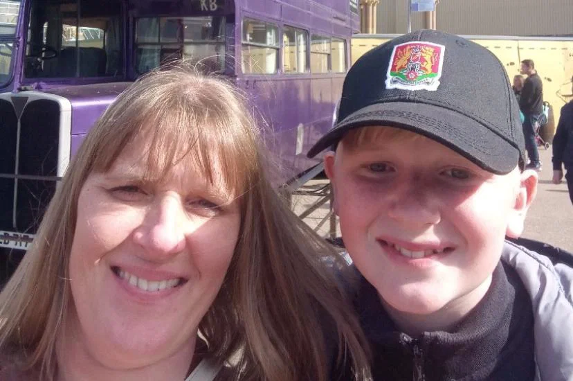 Susan and her son Ryan visit the Warner Bros Studio Tour – the making of Harry Potter