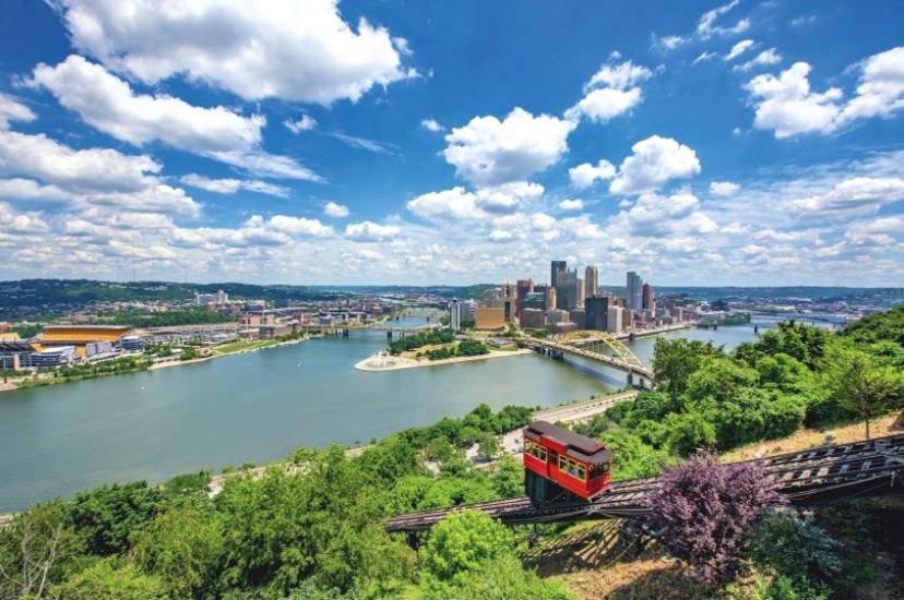 There are three rivers flowing through the heart of Pittsburgh © Dave DiCello