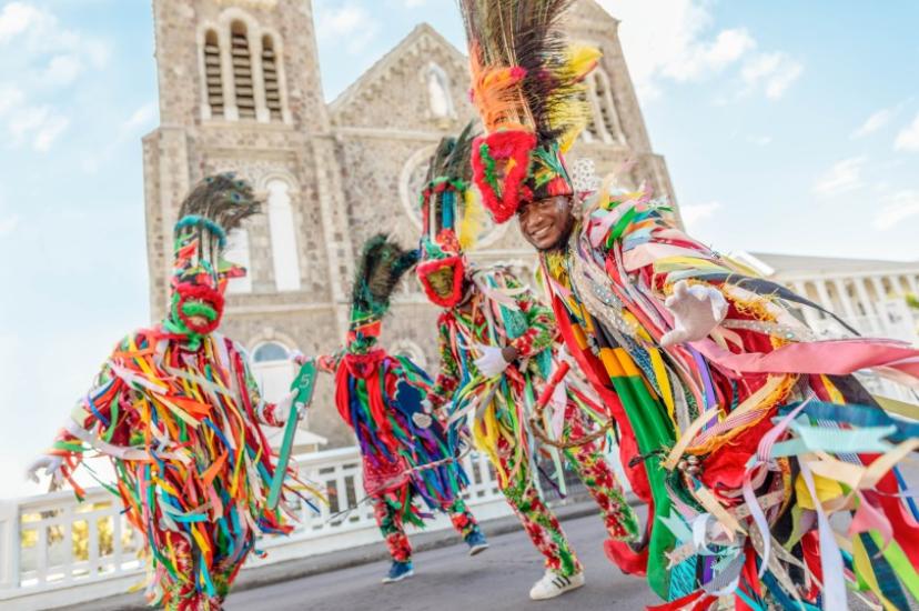 Sugar Mas, the St Kitts and Nevis National Carnival, runs from late November to early January