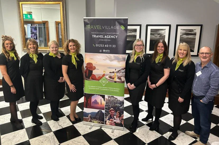 Top North West Agency 2024 - The Travel Village. Blackpool