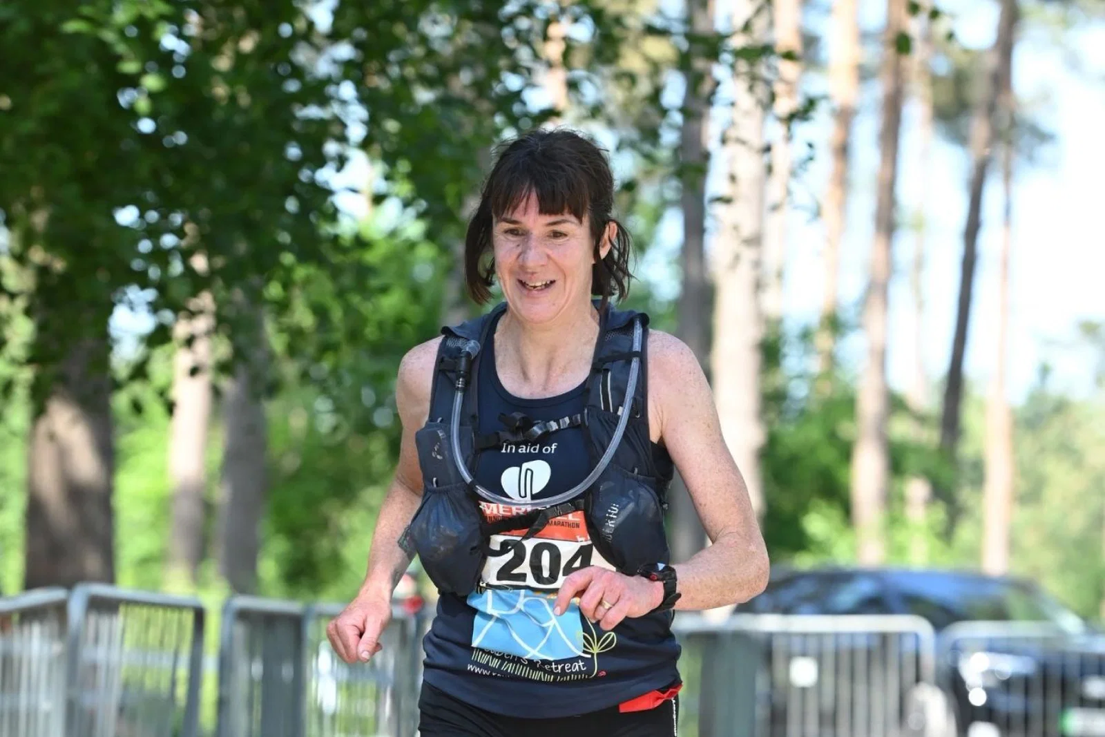 Claire Calladine will run 50 marathons this year in honour of her late father