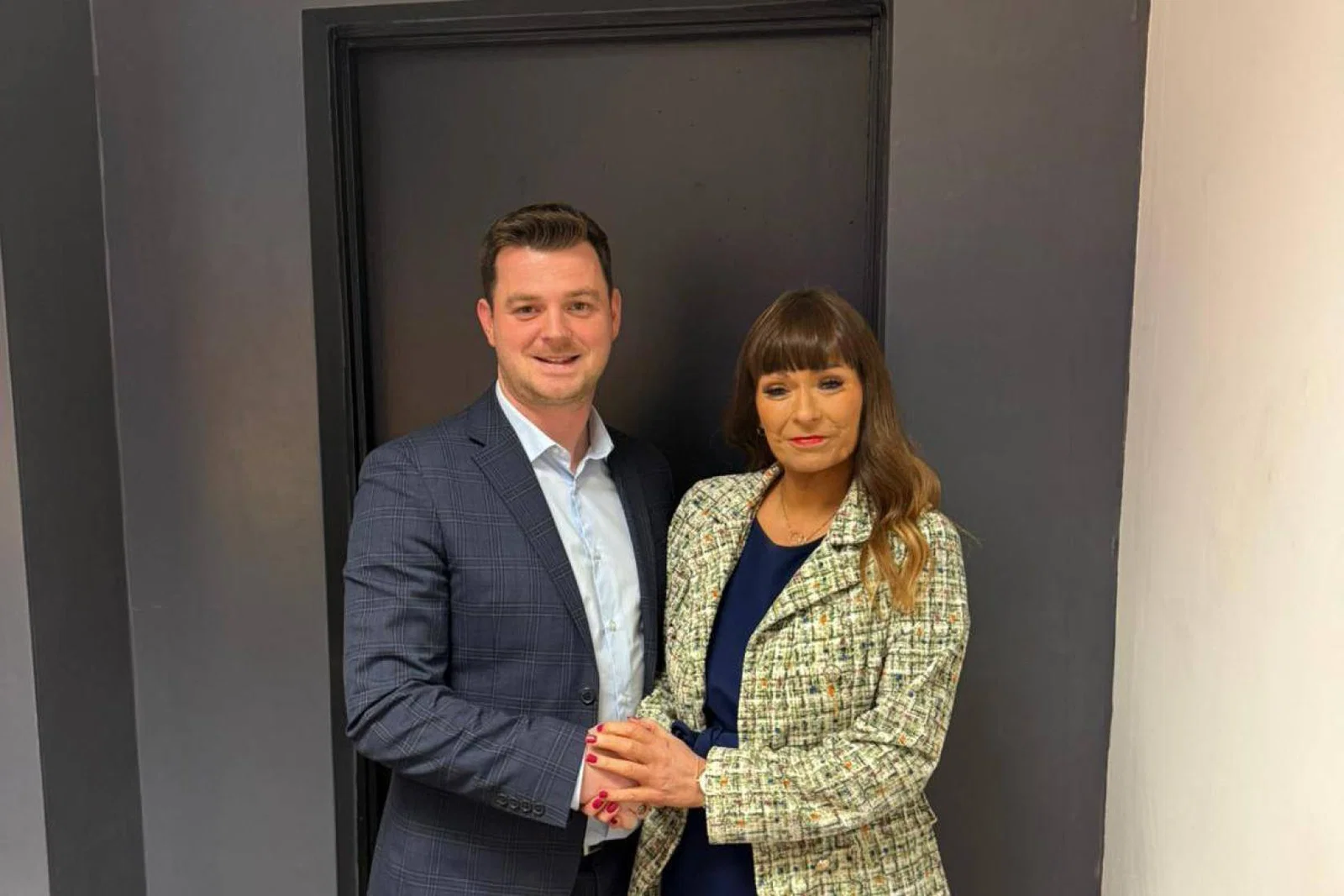 Jonny Fielding with Northcoast's previous owner