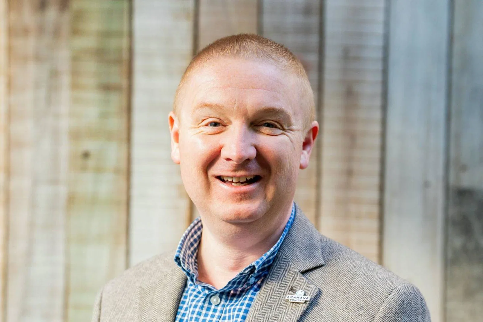 Headshot of Stuart Pearce, director of sales at Azamara Cruises