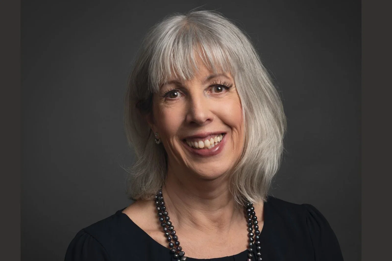 Woman smiling