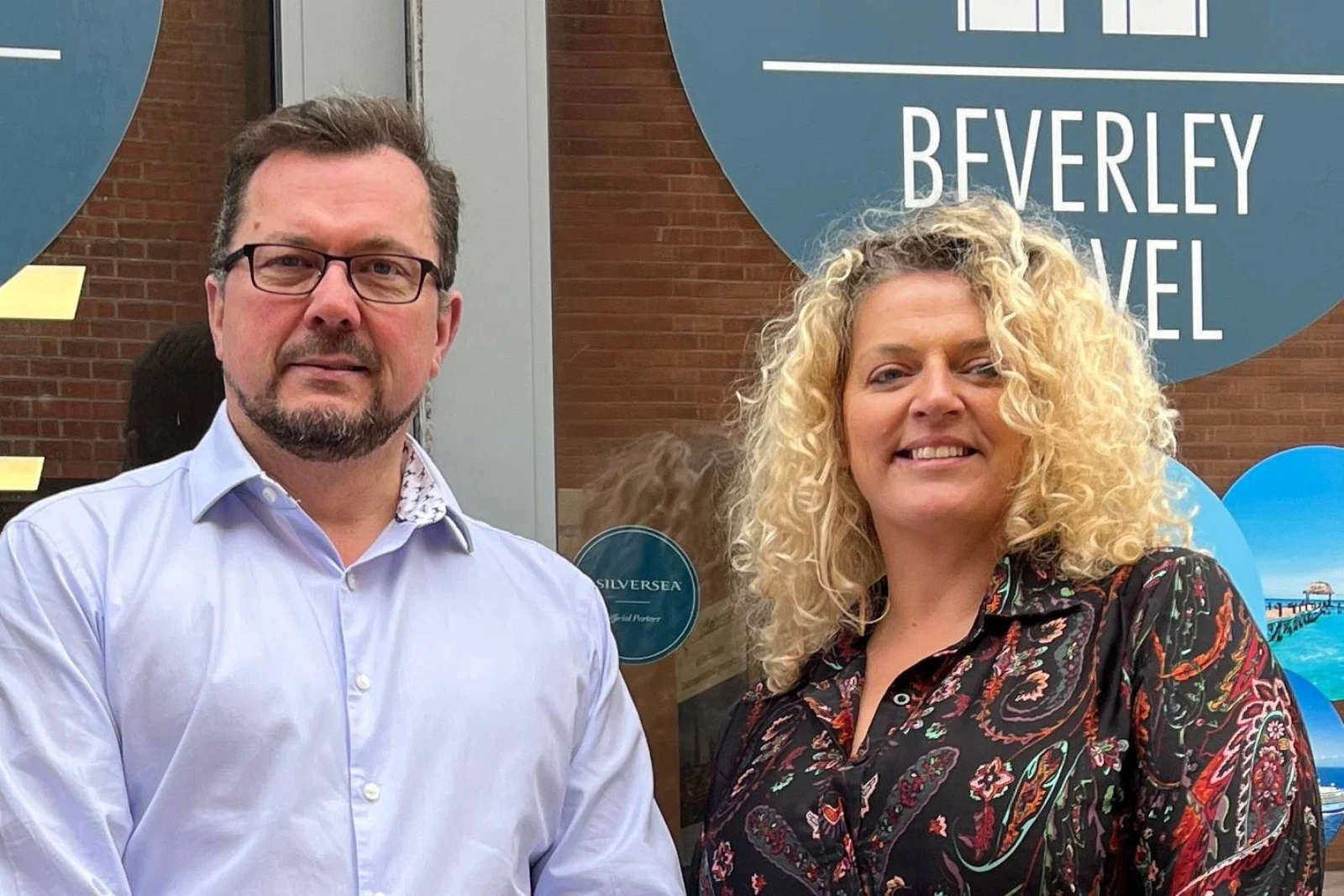 Beverley Travel co-founders Karl Douglas and Kelly Cheesman