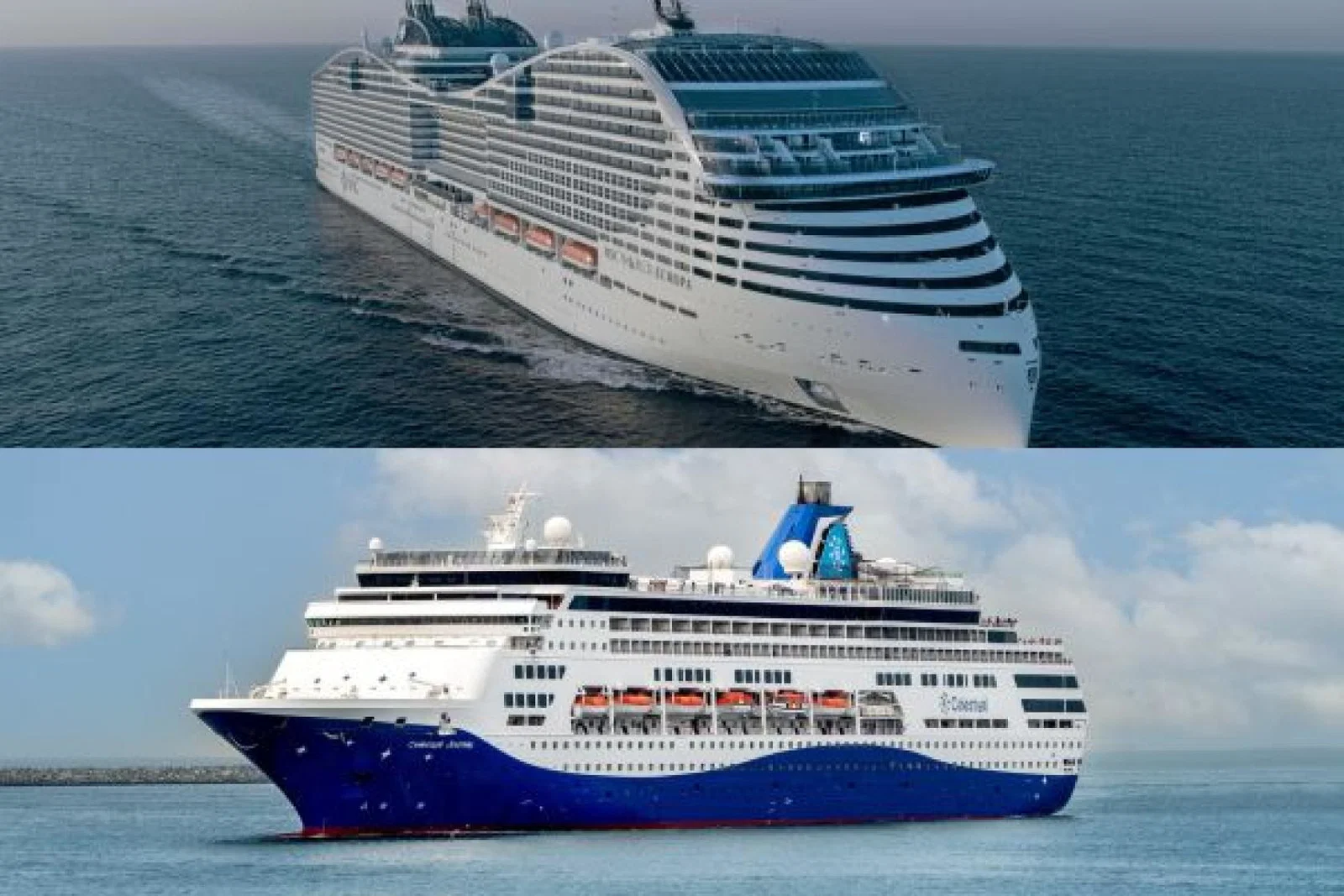 MSC World Europa and Celestyal Journey