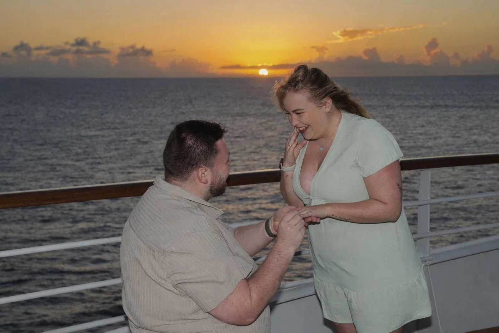 Riviera Travel fam trip leads to engagement, pictured