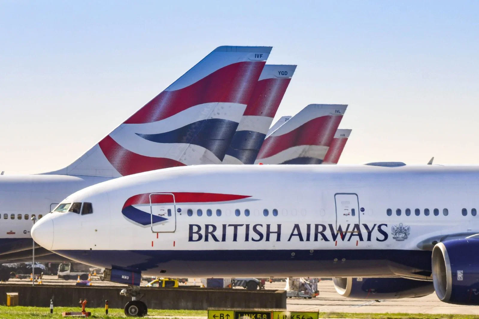 A British Airways aircraft