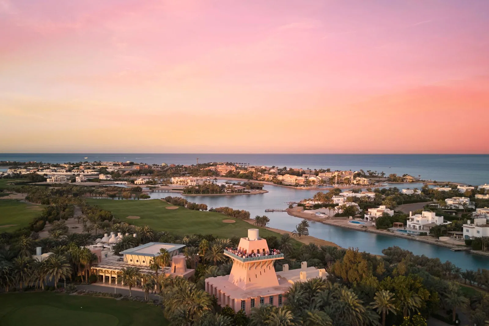 'Golden hour' in El Gouna