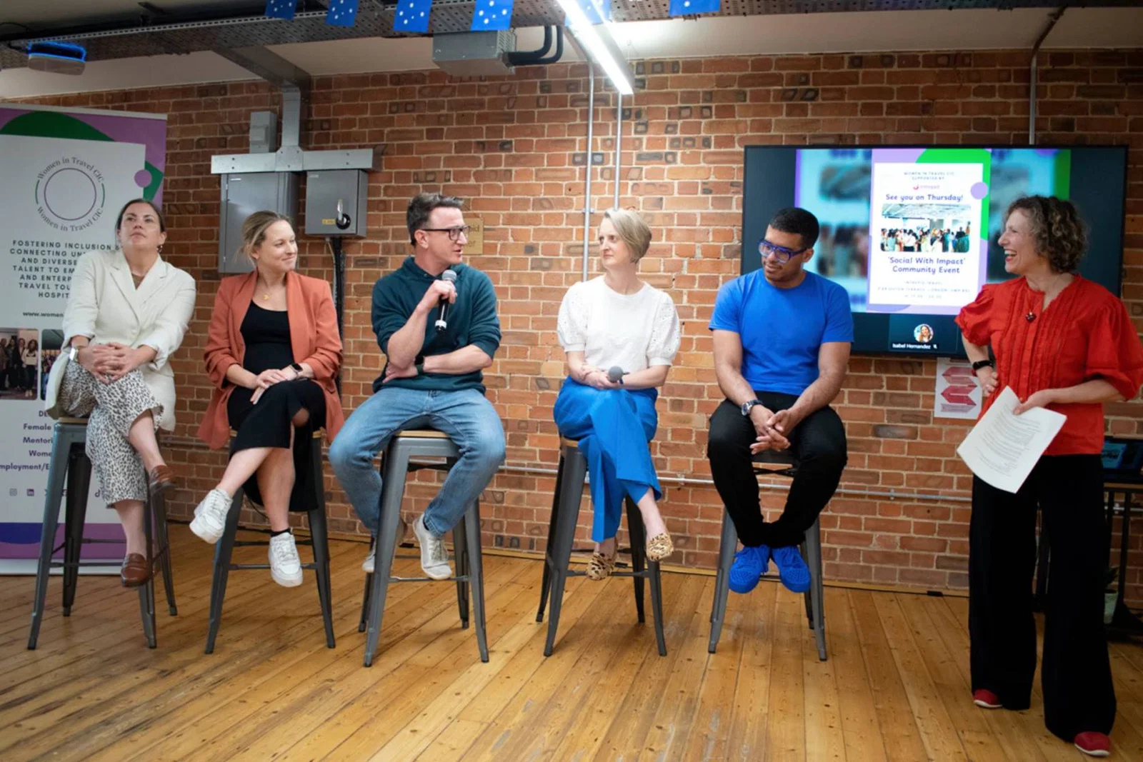 Women in Travel male ally event in London