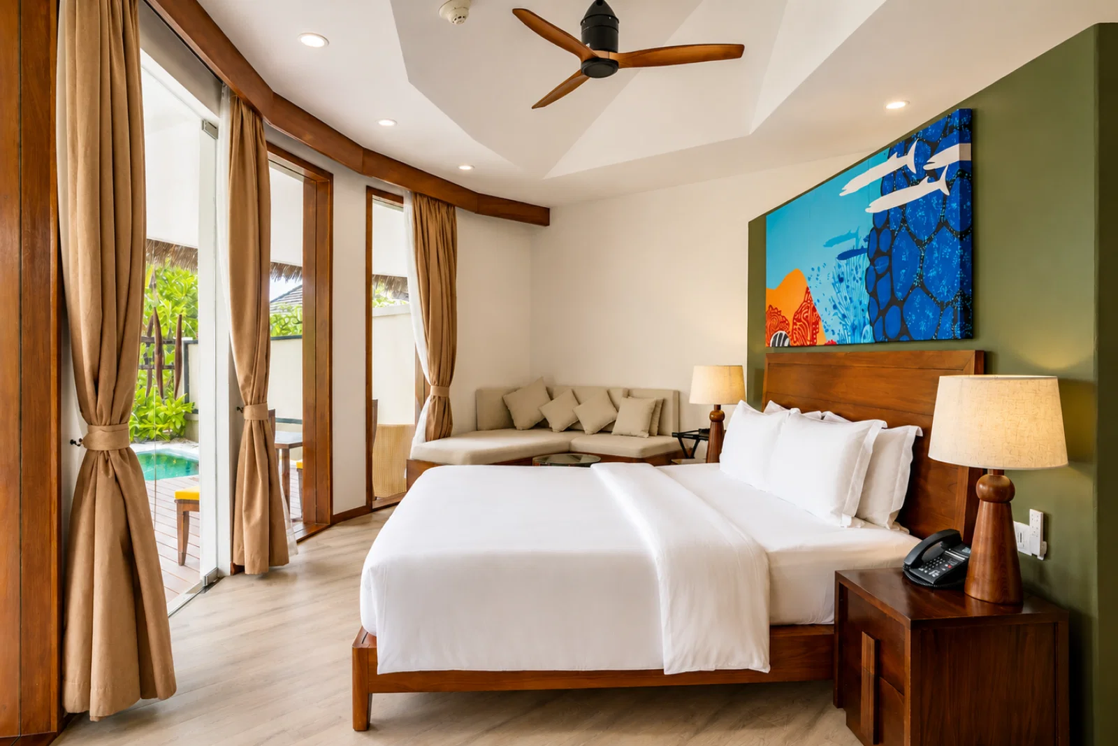 Angsana velavaru's refreshed pool villa