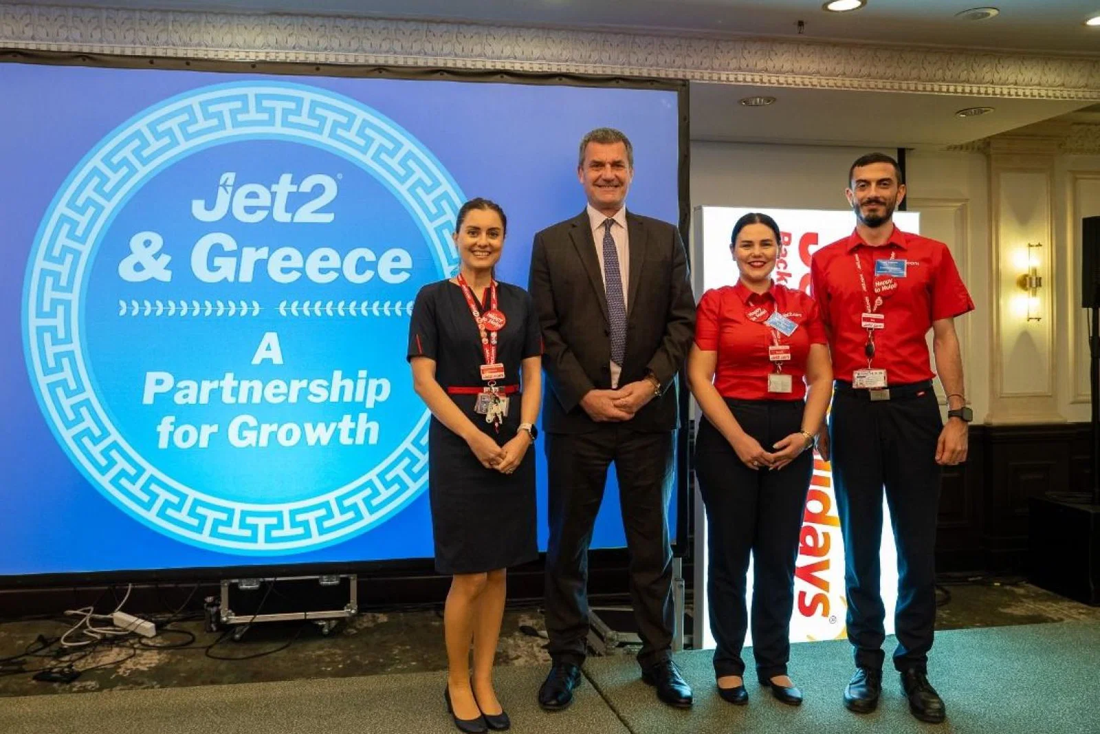 Steve Heapy pictured at the Jet2-Greece summit