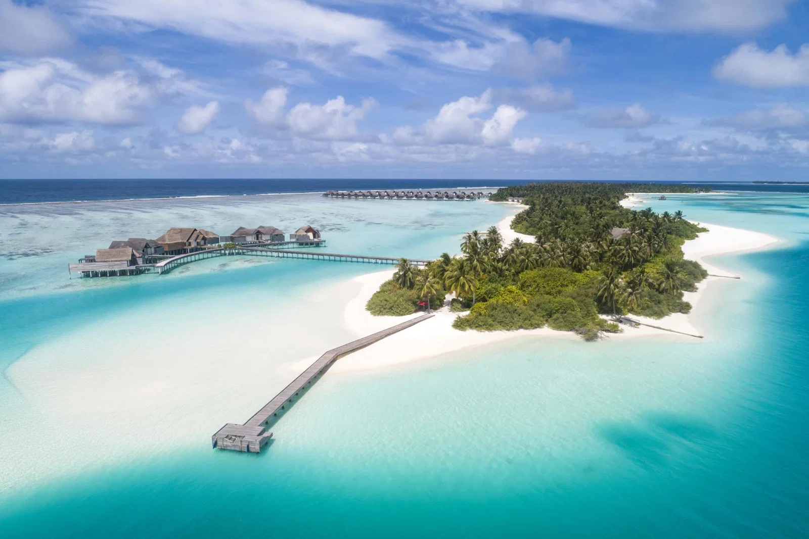 Aerial shot of Niyama Private Islands Maldives