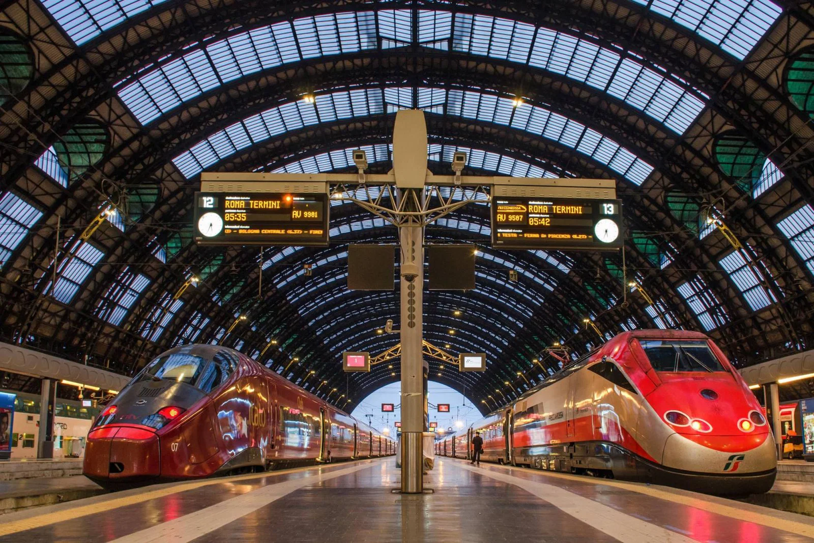 Milan central rail station