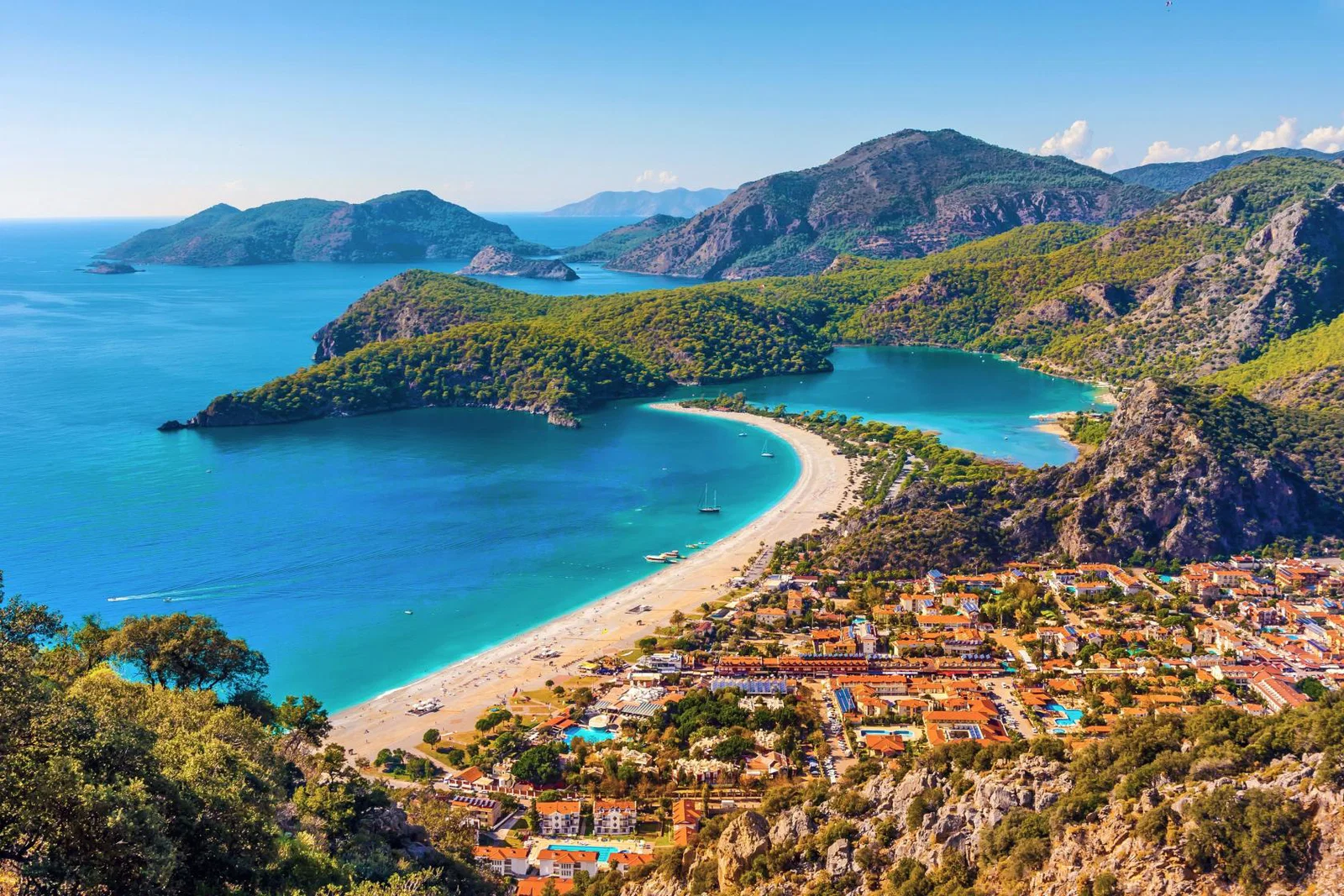 Oludeniz beach in Turkey