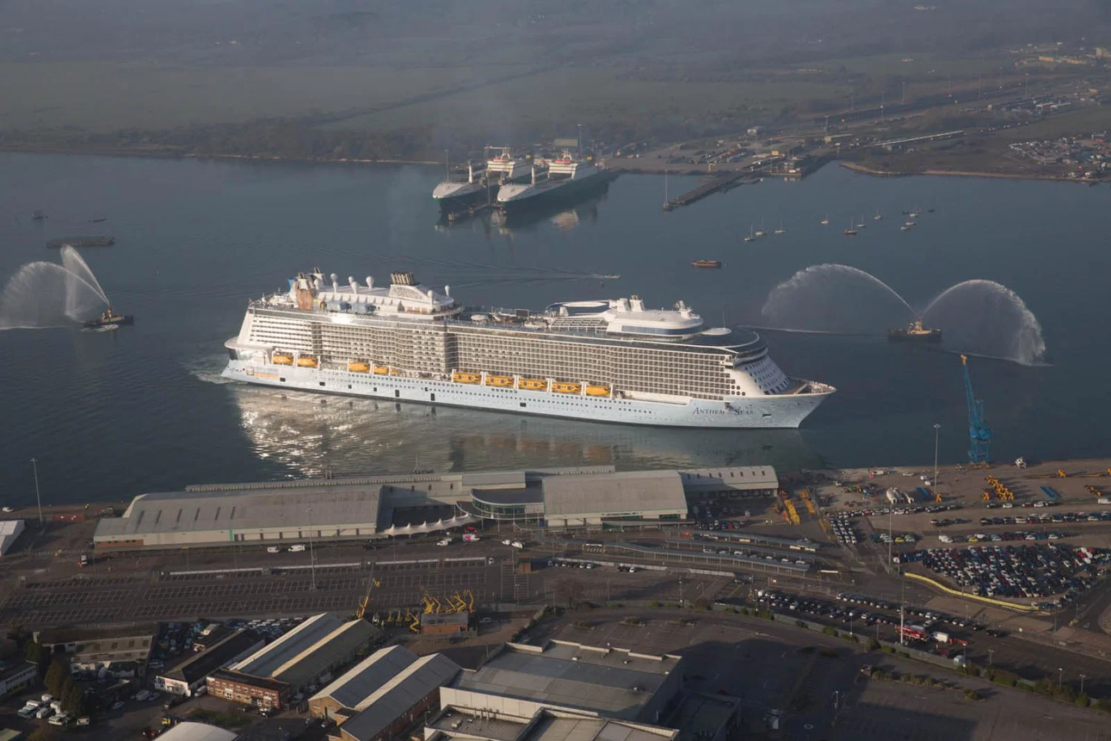 Royal Caribbean's Anthem of the Seas, pictured in Southampton in 2015