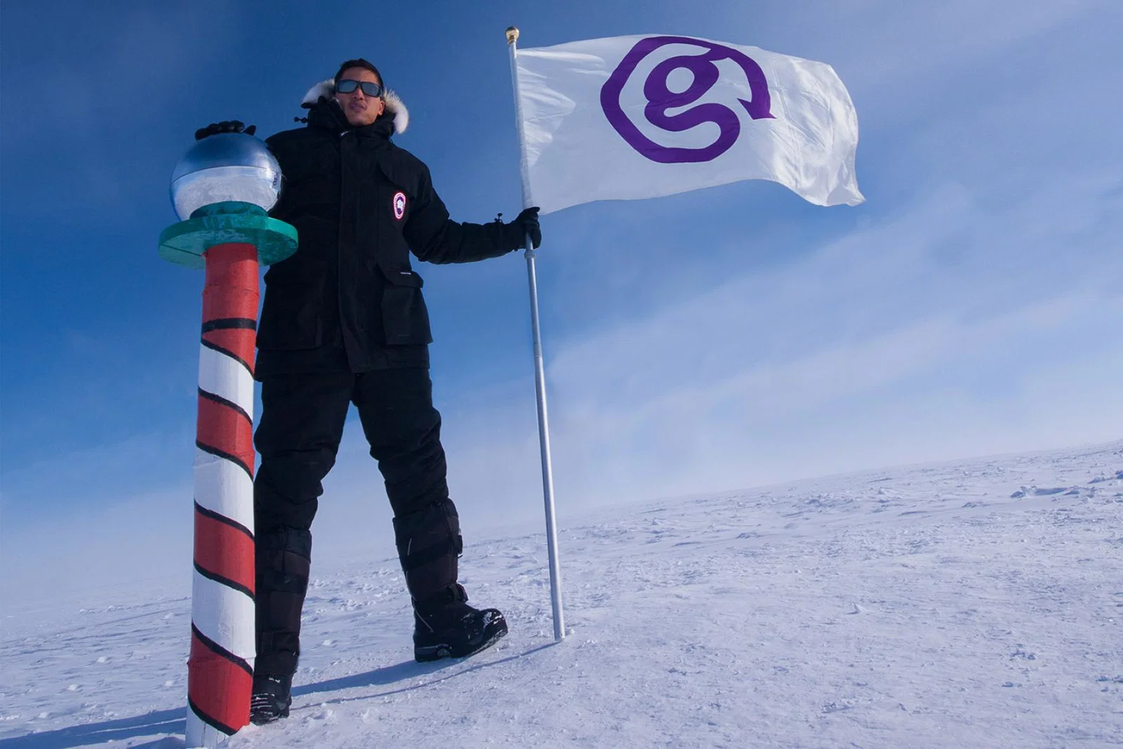 Bruce Poon Tip (south pole)
