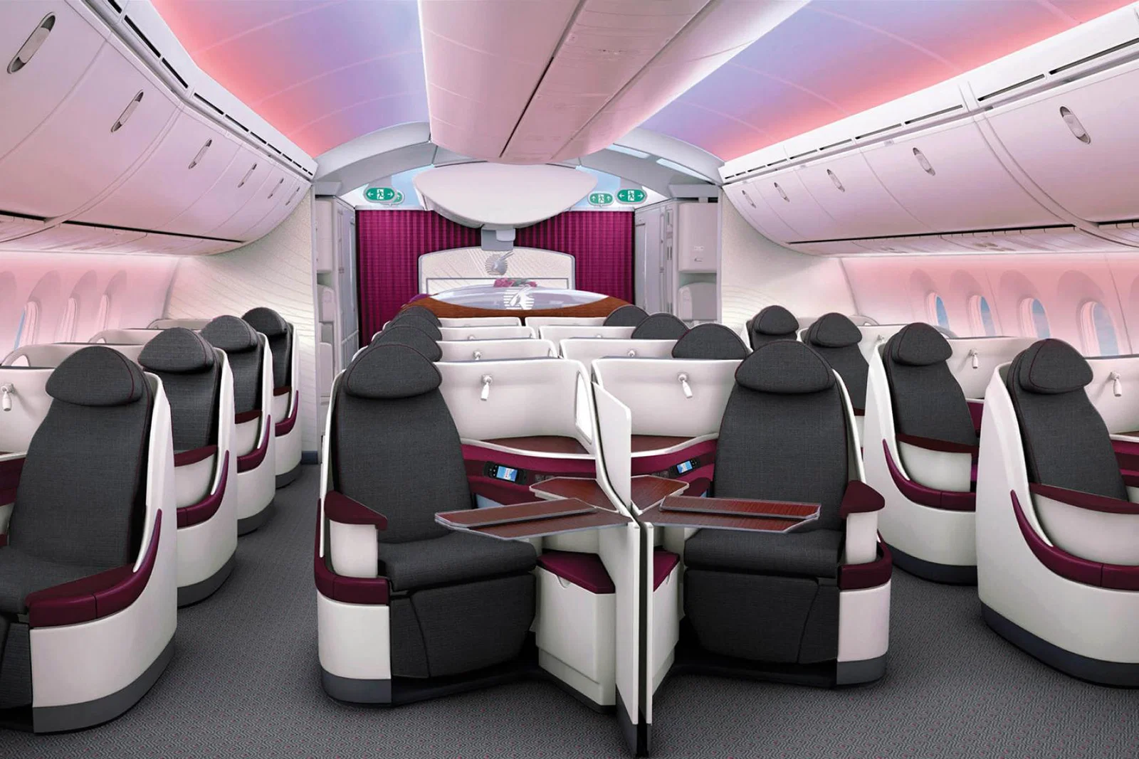 Qatar - Dreamliner business class