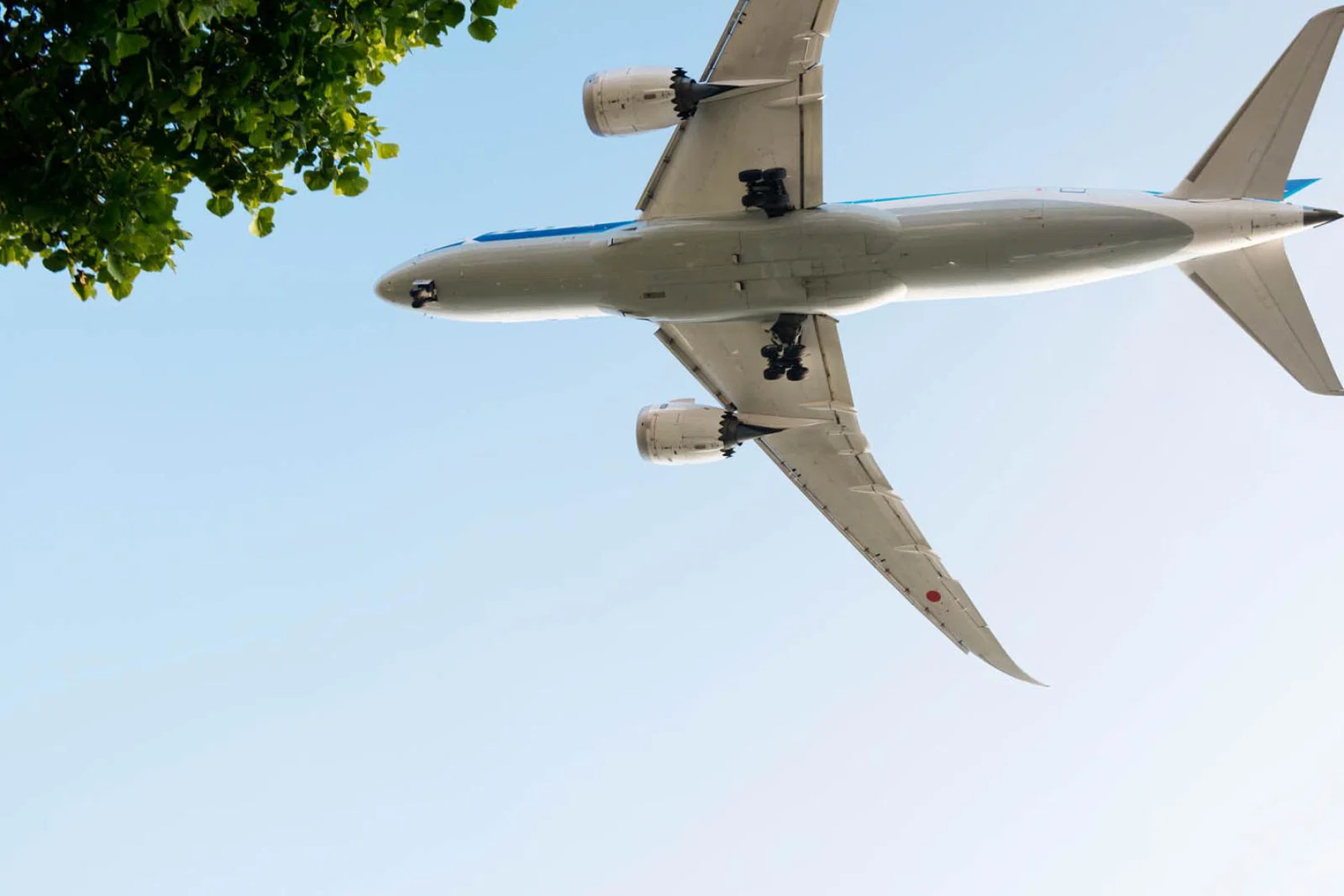 Aircraft overhead (stock)