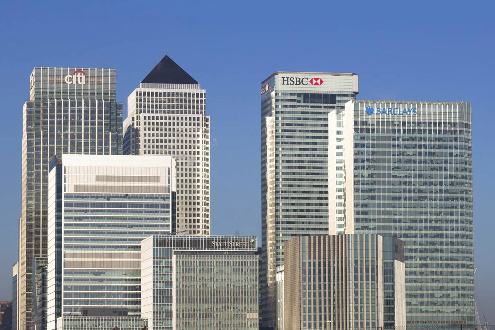 Canary Wharf skyline (stock)