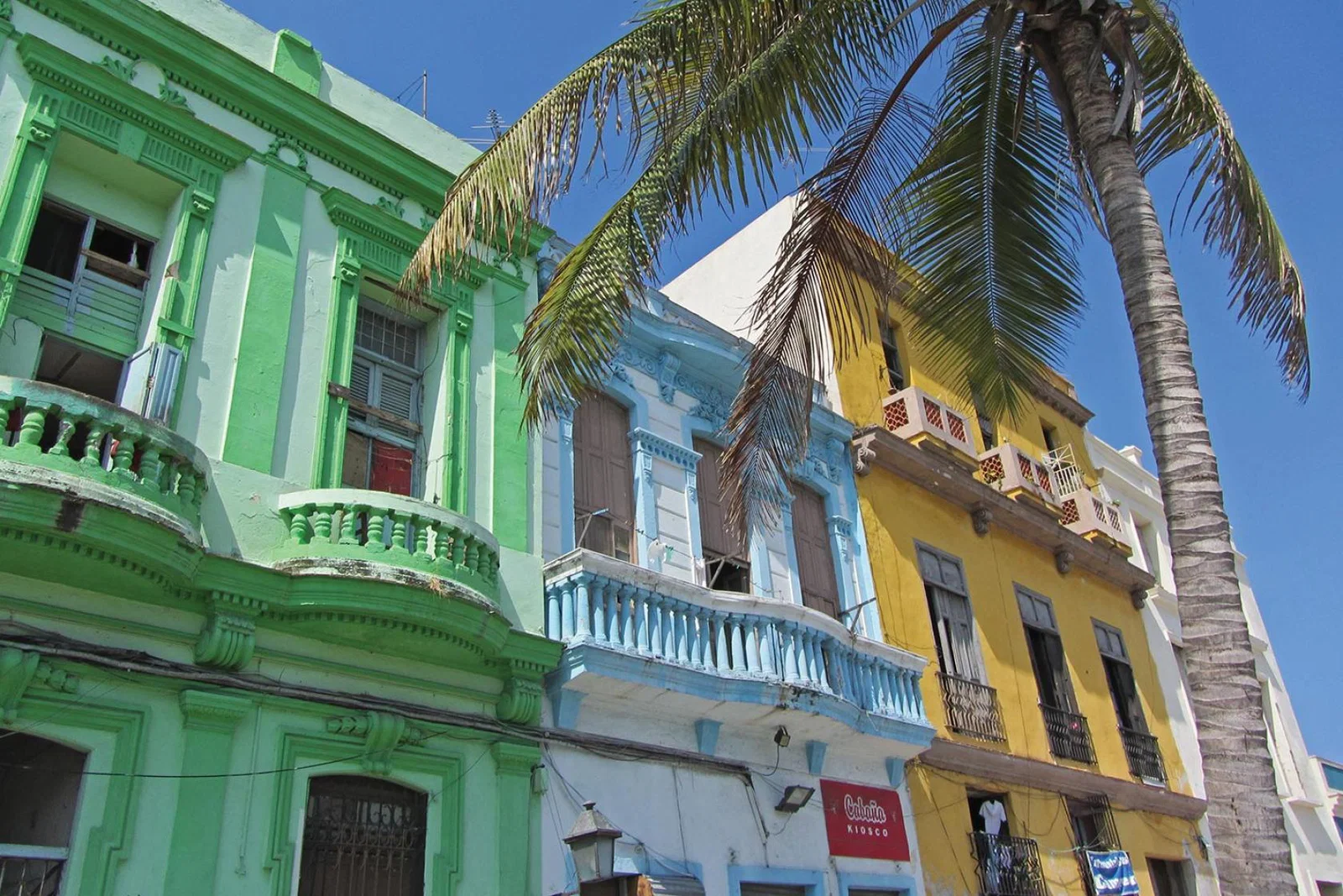 Colourful buildings, Cuba (credict Vicki Brown)