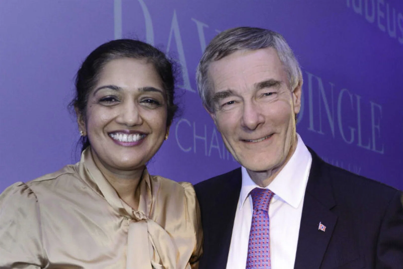 David Dingle and Champa Magesh