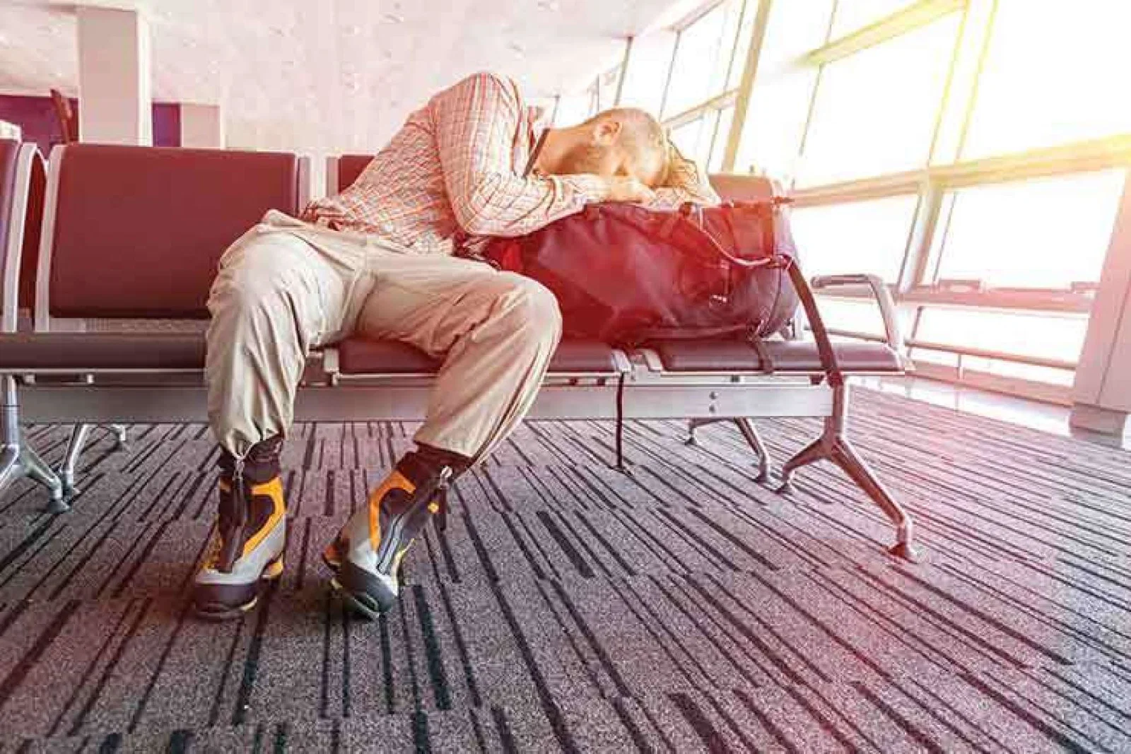 Sleep in the airport