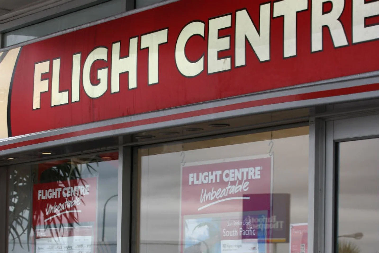 Flight Centre store front