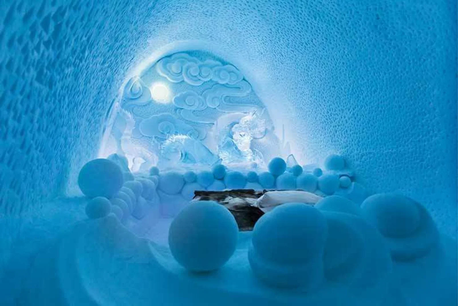 Ice hotel Sweden