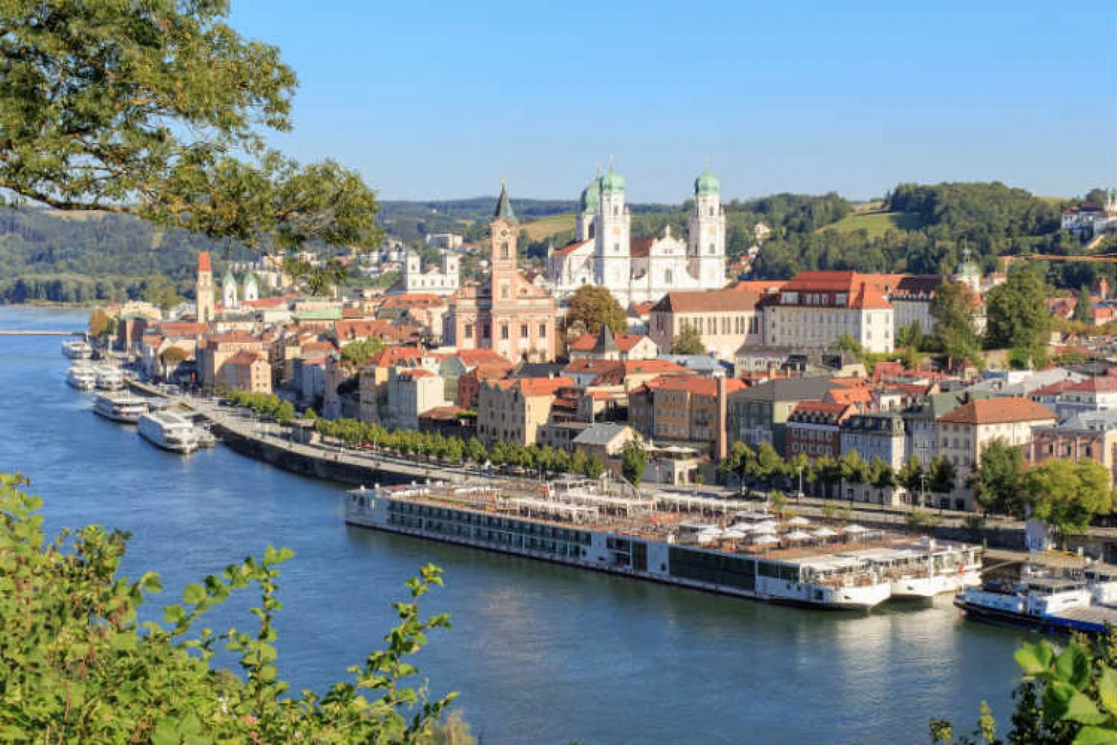 Passau at the Danube River ThinkstockPhotos-486793636