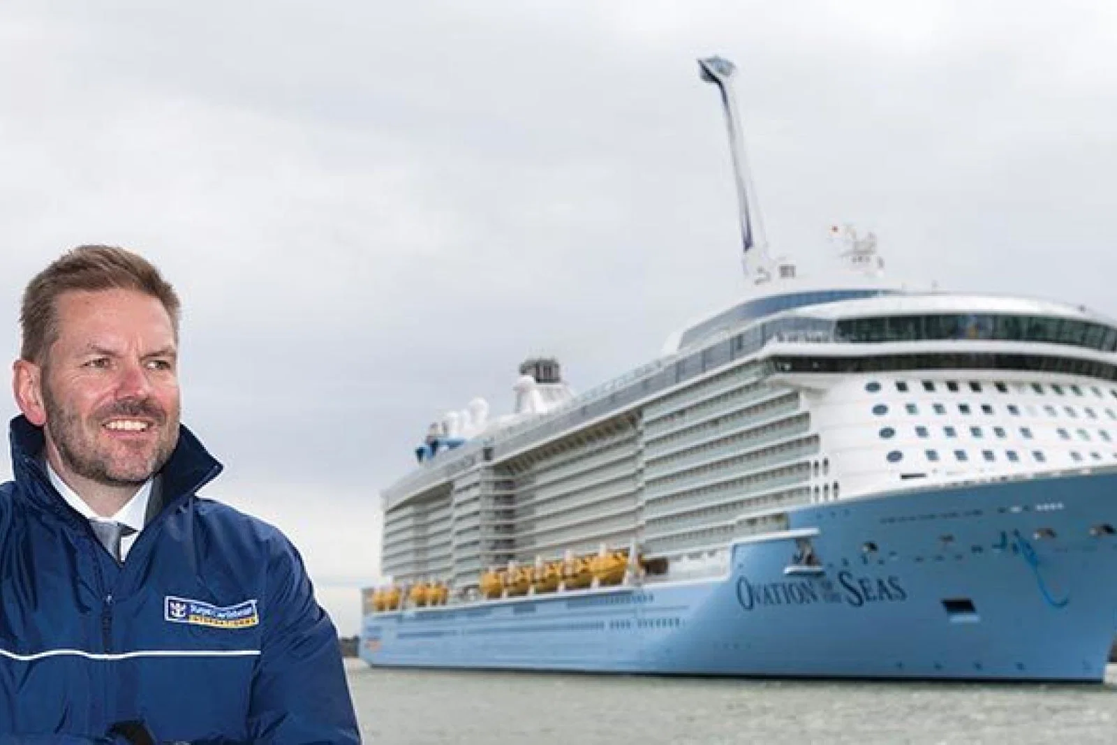 Leven and Ovation of the Seas arrival
