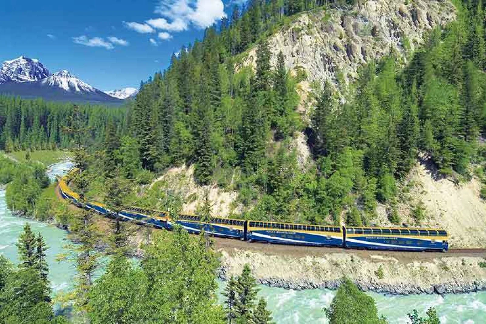Rocky Mountaineer Kicking Horse Pass