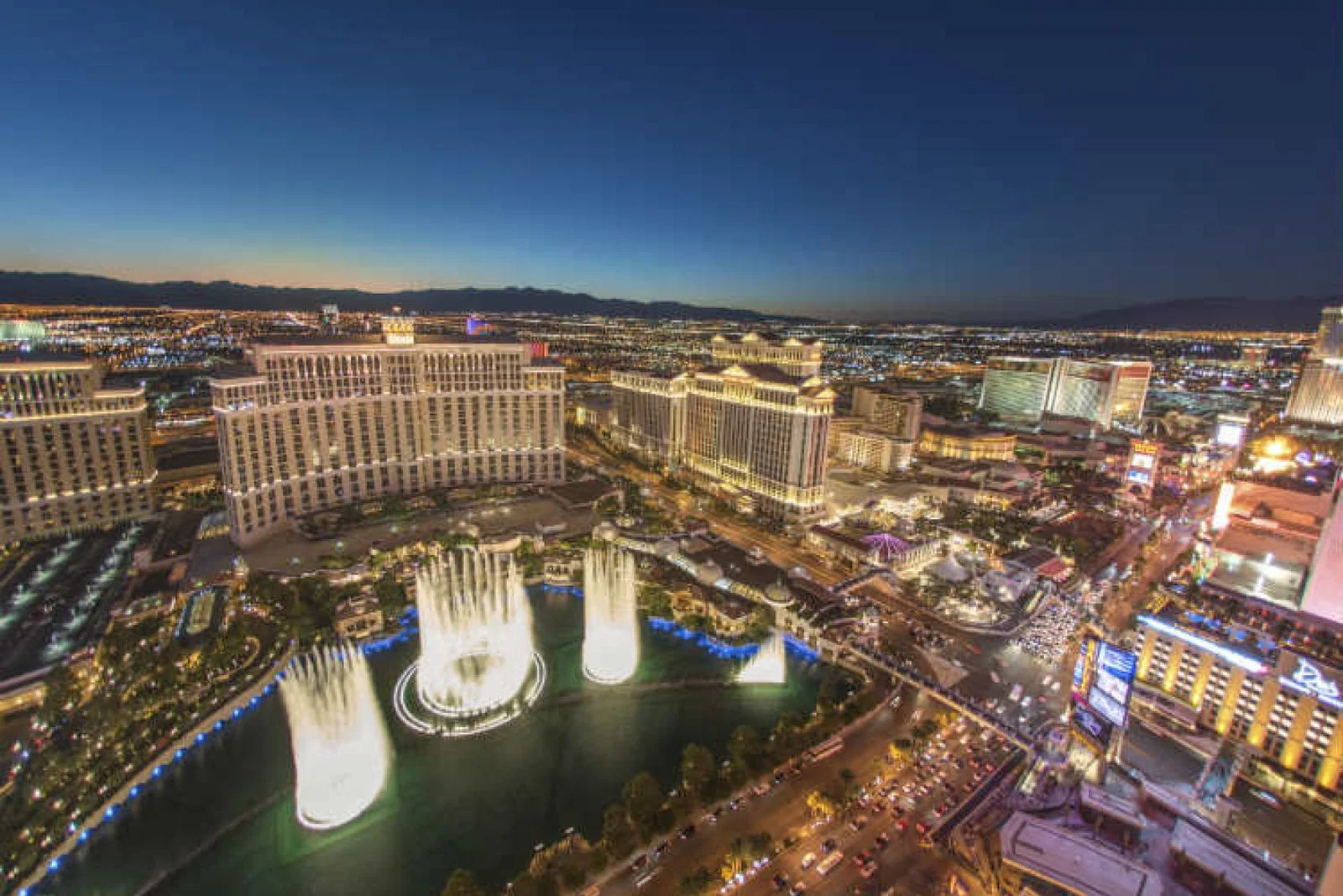 Las Vegas by night