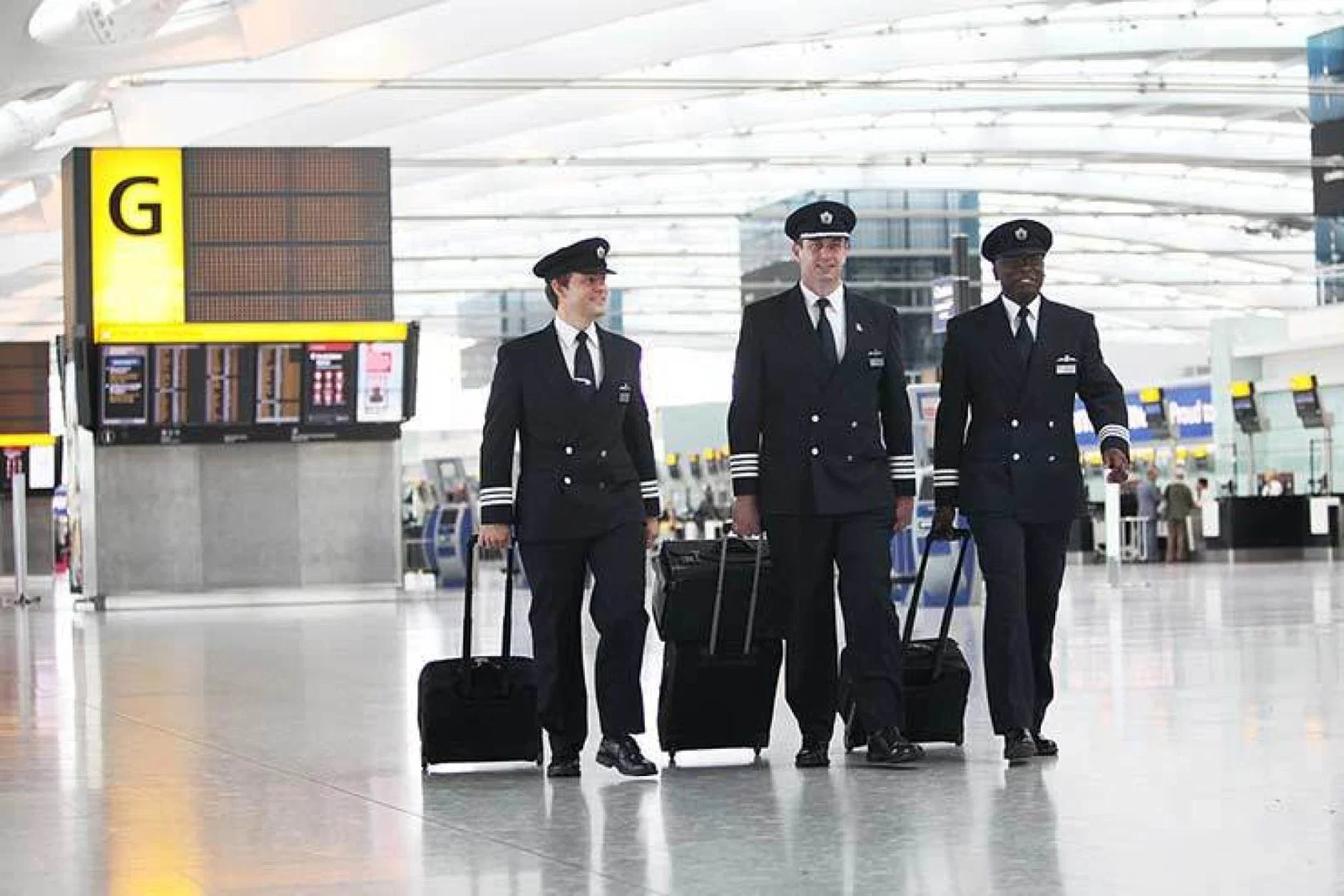 british airways Pilots Terminal 5