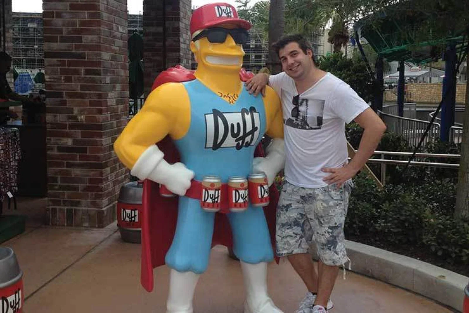 Duff Beer Man Universal Orlando