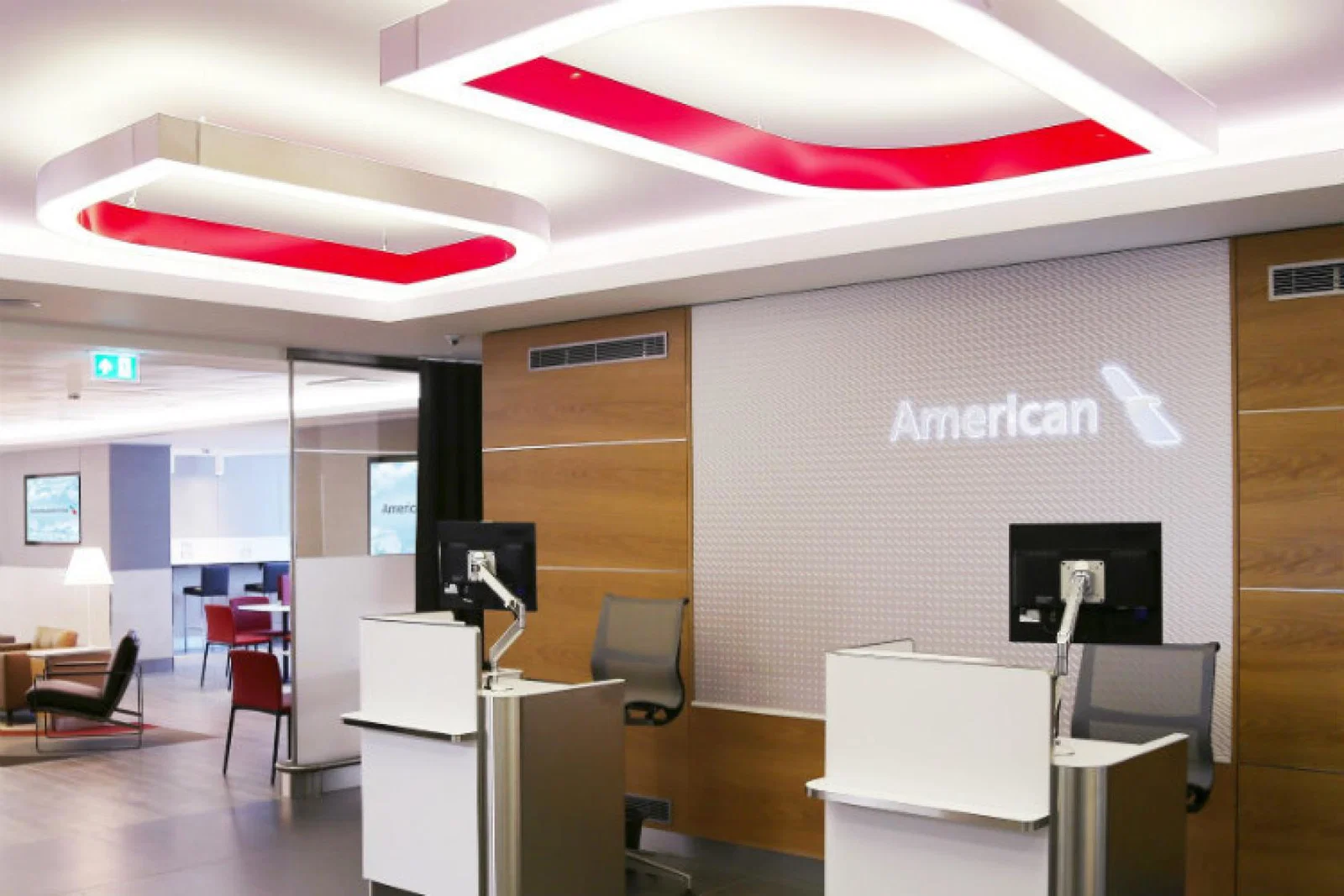 American Airlines Heathrow lounge