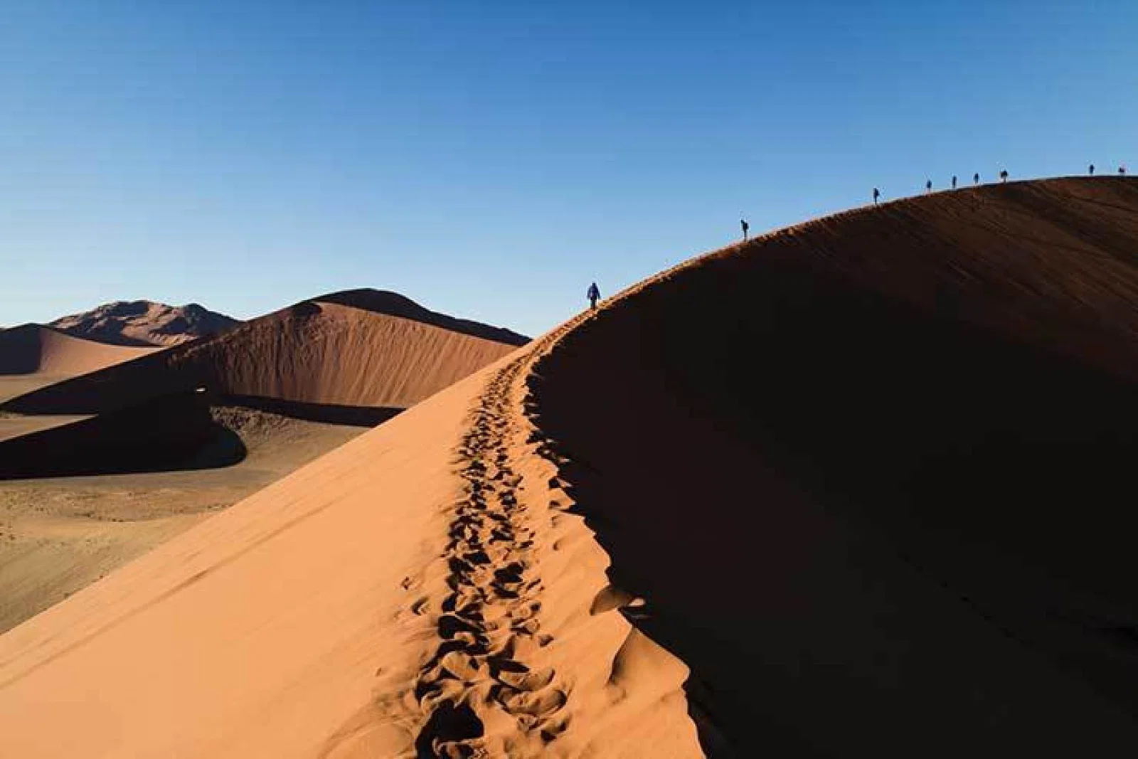 Explore climbing dune
